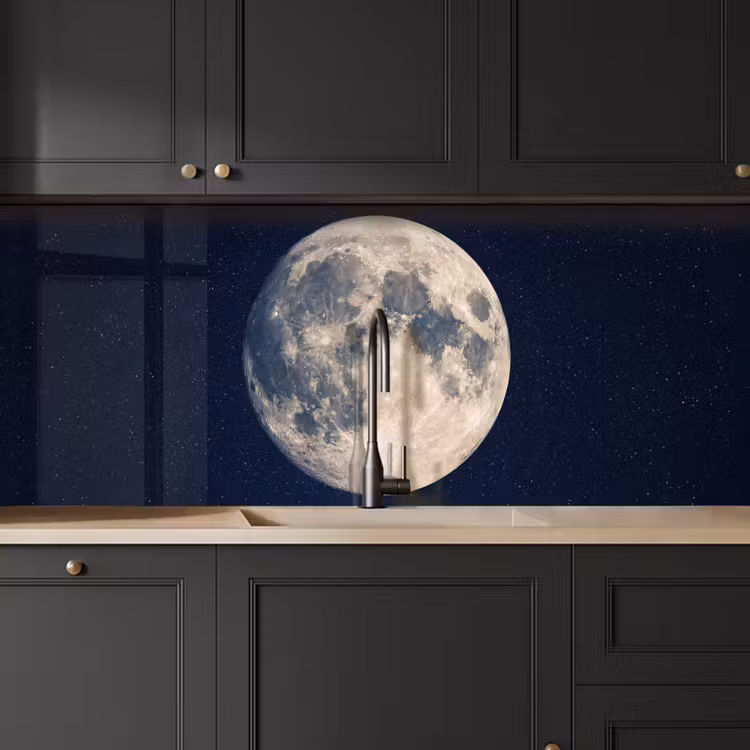 Keuken achterwand - Ruimte - Maan - Kosmos — 6