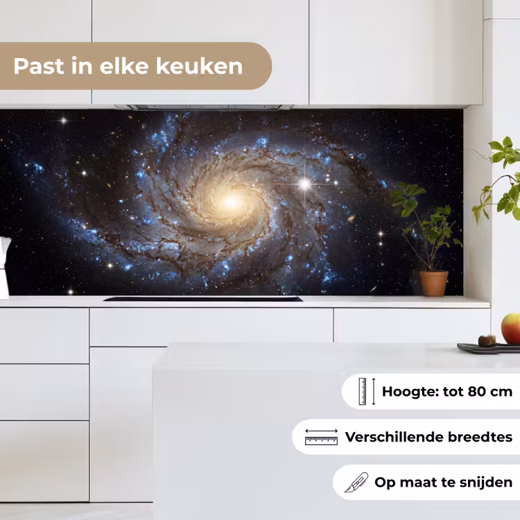 Keuken achterwand - Kosmos - Sterrenstelsel - Donker — 4