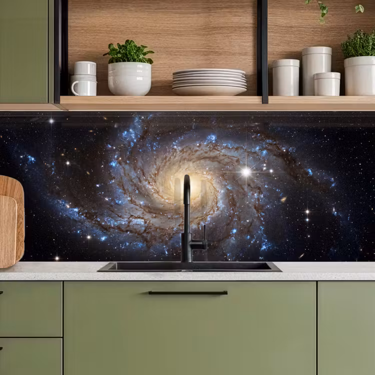 Keuken achterwand - Kosmos - Sterrenstelsel - Donker — 5