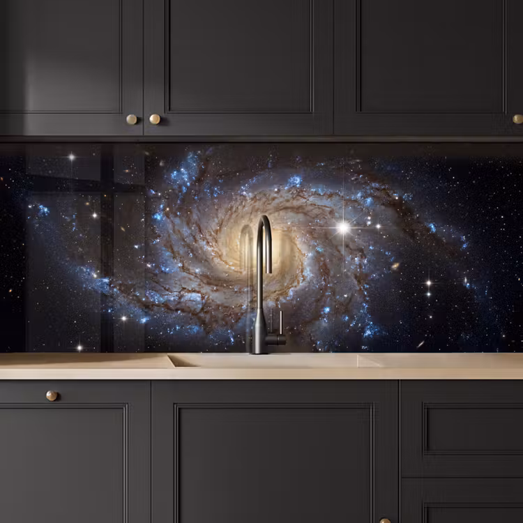 Keuken achterwand - Kosmos - Sterrenstelsel - Donker — 6
