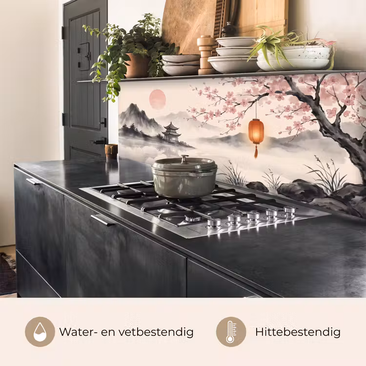 Keuken achterwand - Zon - Japans - Traditioneel — 3