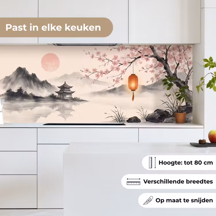 Keuken achterwand - Zon - Japans - Traditioneel — 4