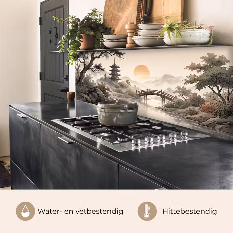 Keuken achterwand - Azië - Landschap - Kleurrijk — 3