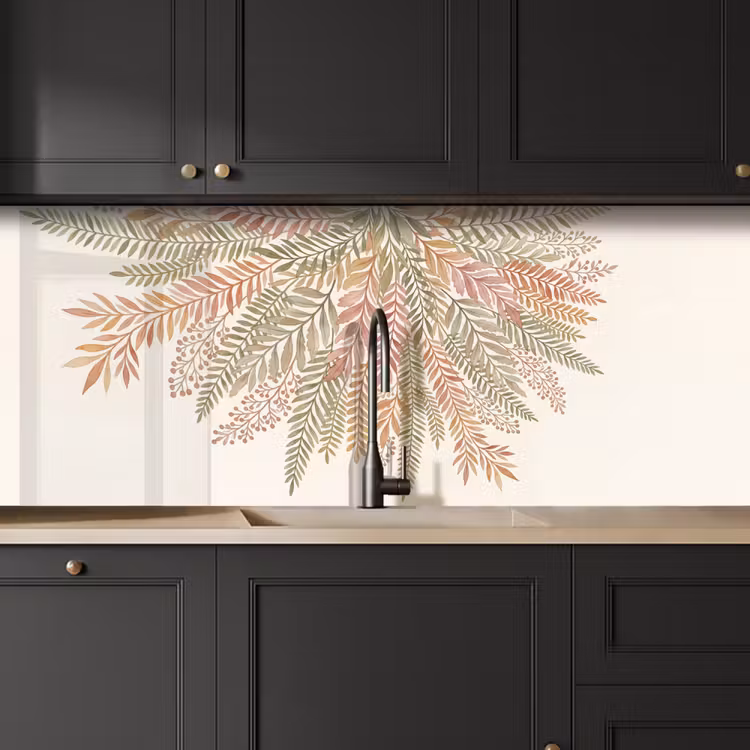 Keuken achterwand - Botanisch - Aquarel - Kleurrijk — 6