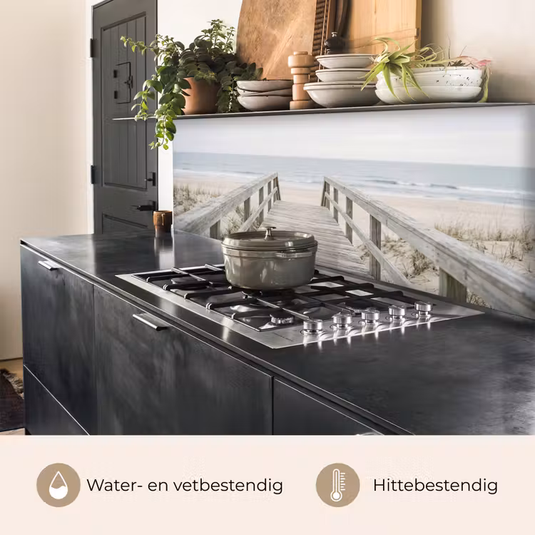 Keuken achterwand - Duinen - Vlonder - Oceaan — 3