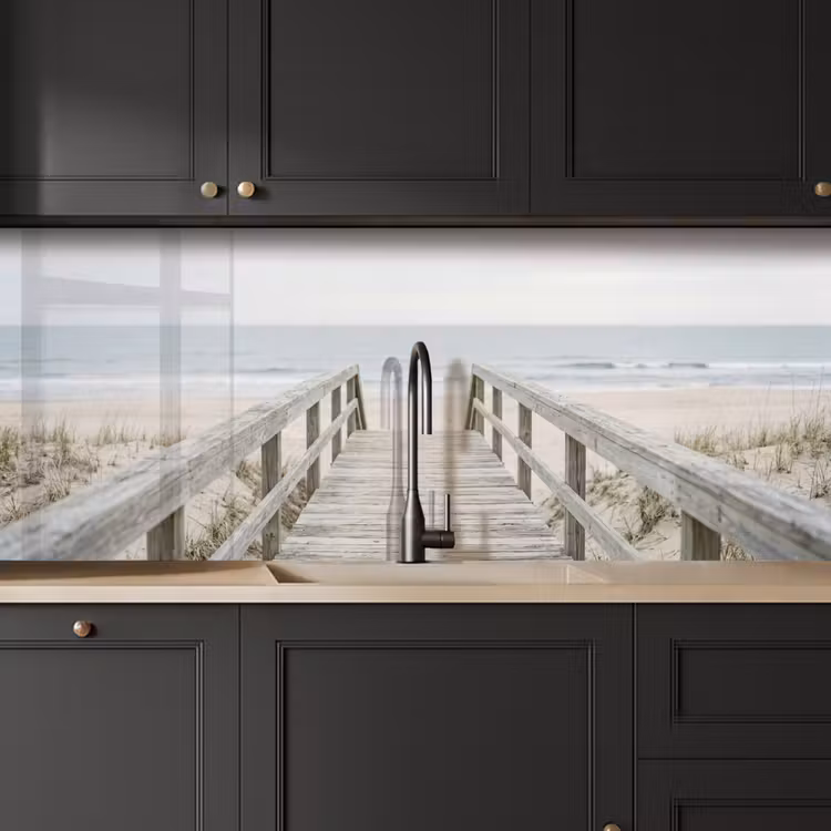 Keuken achterwand - Duinen - Vlonder - Oceaan — 6