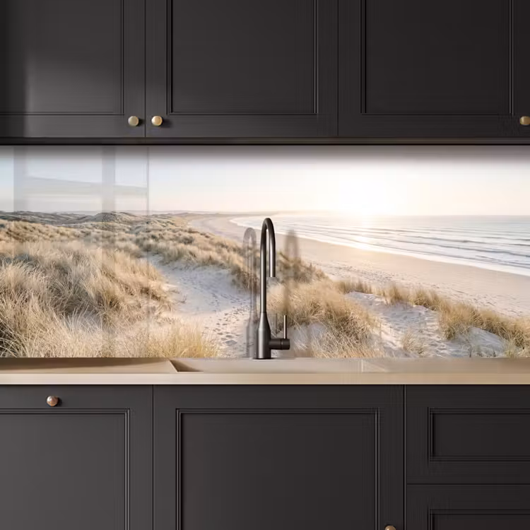 Keuken achterwand - Duinen - Strand - Beige — 6