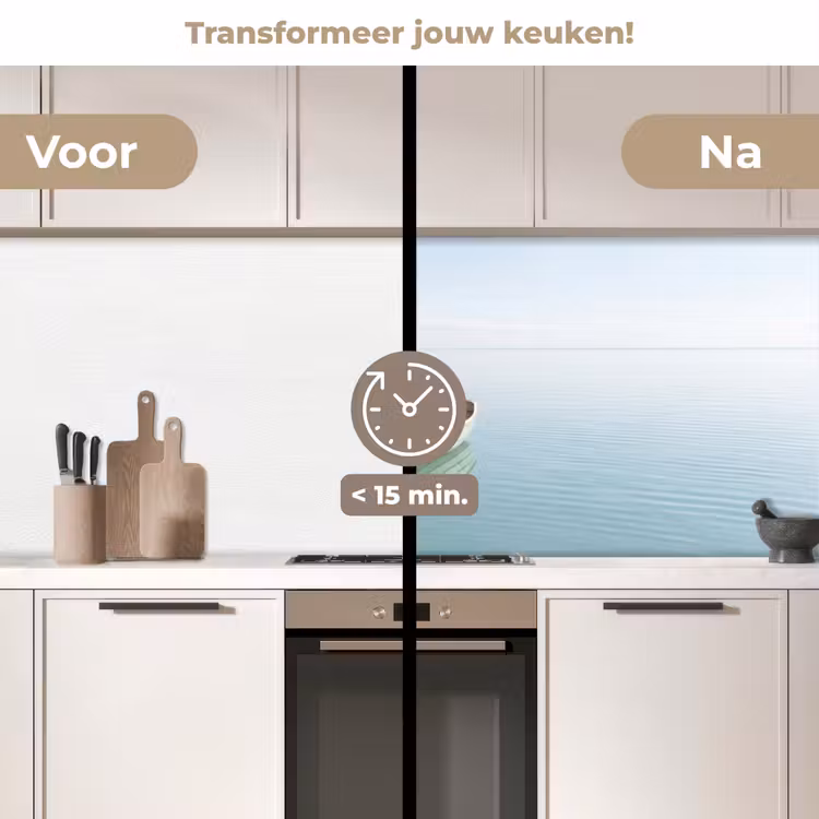 Keuken achterwand - Minimalistisch - Boot - Zee — 2