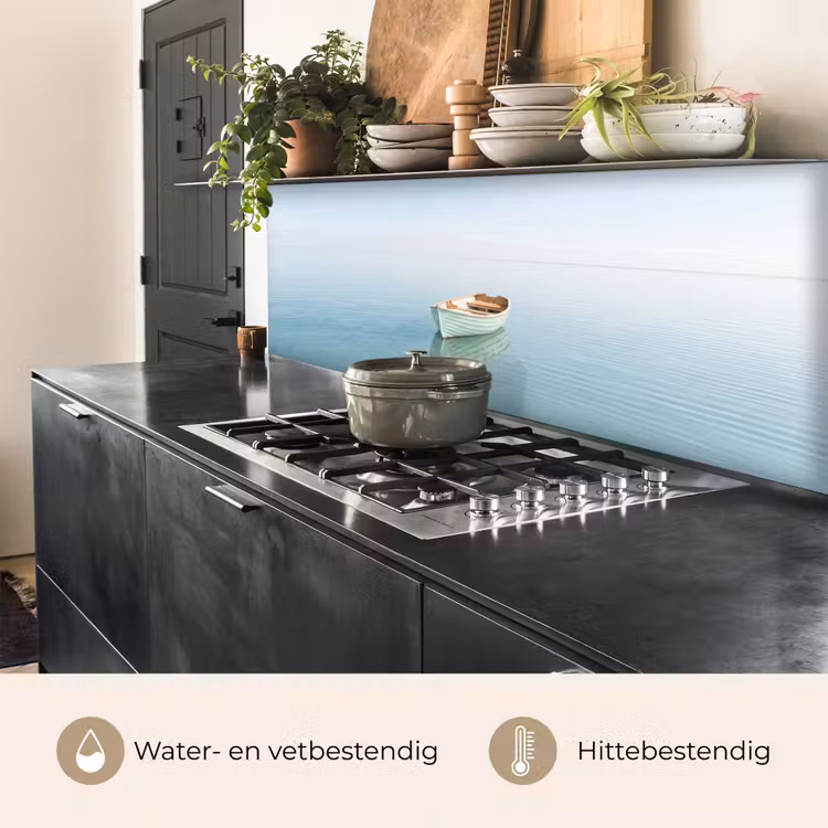Keuken achterwand - Minimalistisch - Boot - Zee — 3