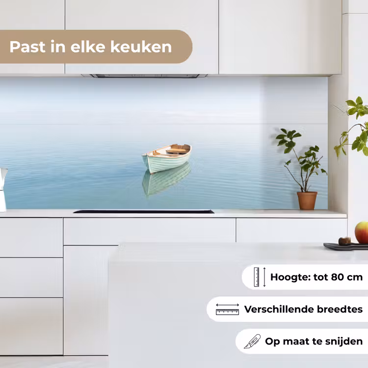 Keuken achterwand - Minimalistisch - Boot - Zee — 4
