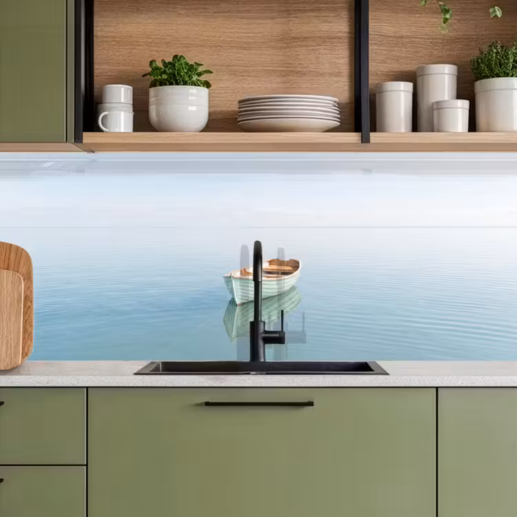 Keuken achterwand - Minimalistisch - Boot - Zee — 5