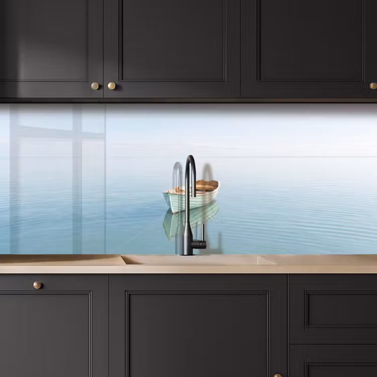 Keuken achterwand - Minimalistisch - Boot - Zee — 6