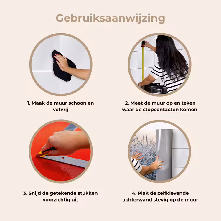 Keuken achterwand - Rijp - Gras - Kristallen - Winter - Minimalistisch — 7
