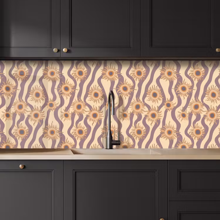 Keuken achterwand - Bohemian - Vibe - Lavendelpaars — 6
