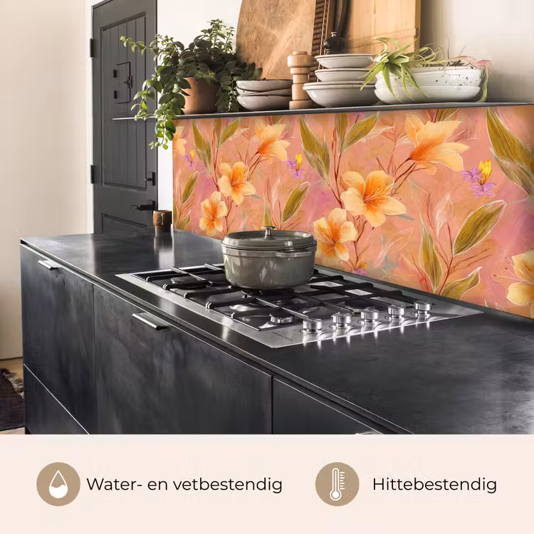 Keuken achterwand - Botanisch - Bloemen - Kleurrijk — 3