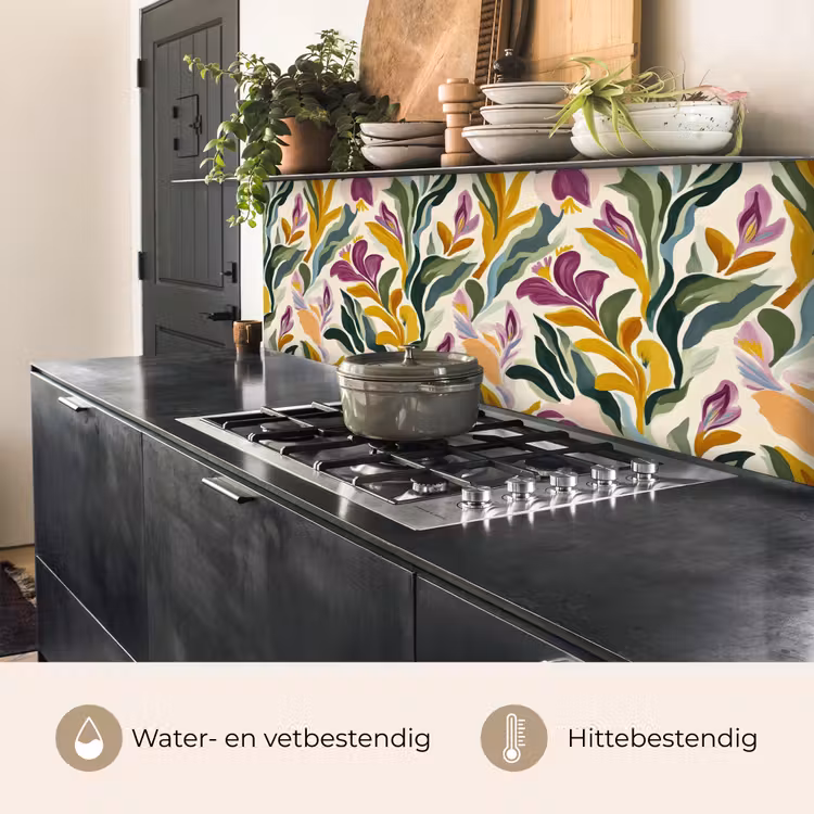 Keuken achterwand - Modern - Abstract - Kleurrijk — 3