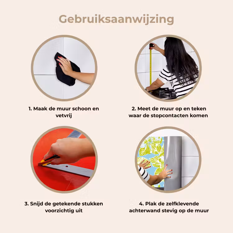 Keuken achterwand - Modern - Bloemen - Groen — 7