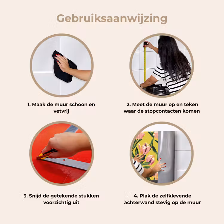 Keuken achterwand - Tulpen - Botanisch - Geel — 7
