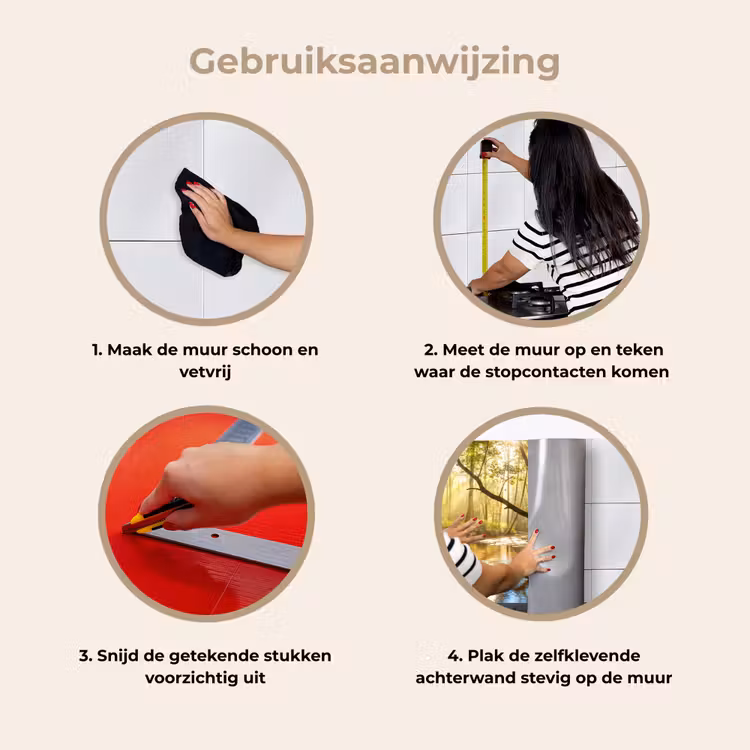 Keuken achterwand - Bos - Beek - Zonlicht - Natuur - Groen — 7