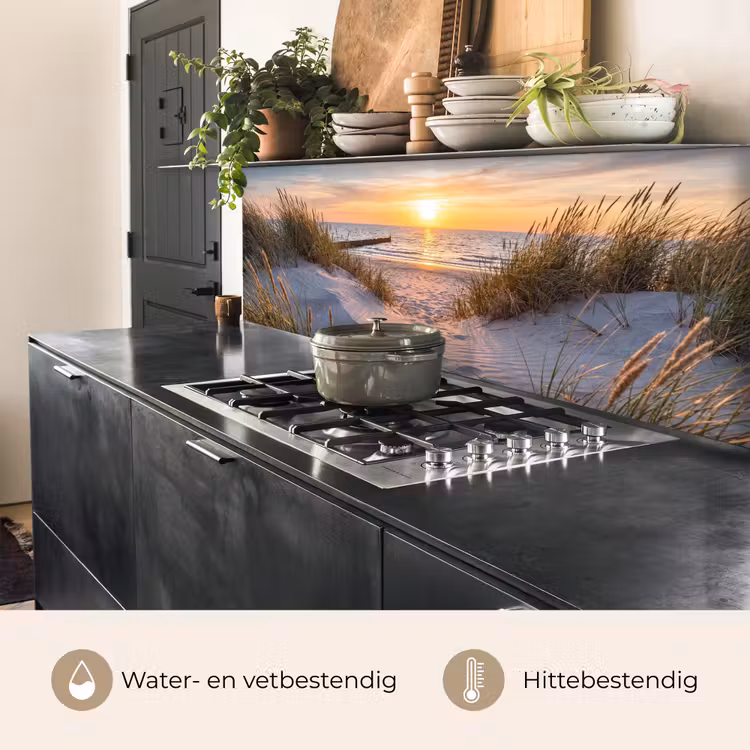 Keuken achterwand - Strand - Zonsondergang - Natuur - Landschap — 3