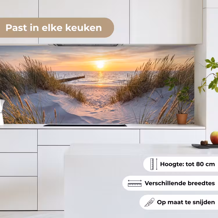 Keuken achterwand - Strand - Zonsondergang - Natuur - Landschap — 4