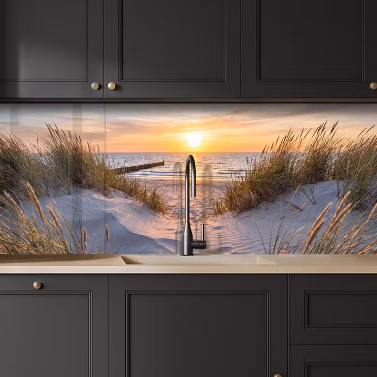 Keuken achterwand - Strand - Zonsondergang - Natuur - Landschap — 6