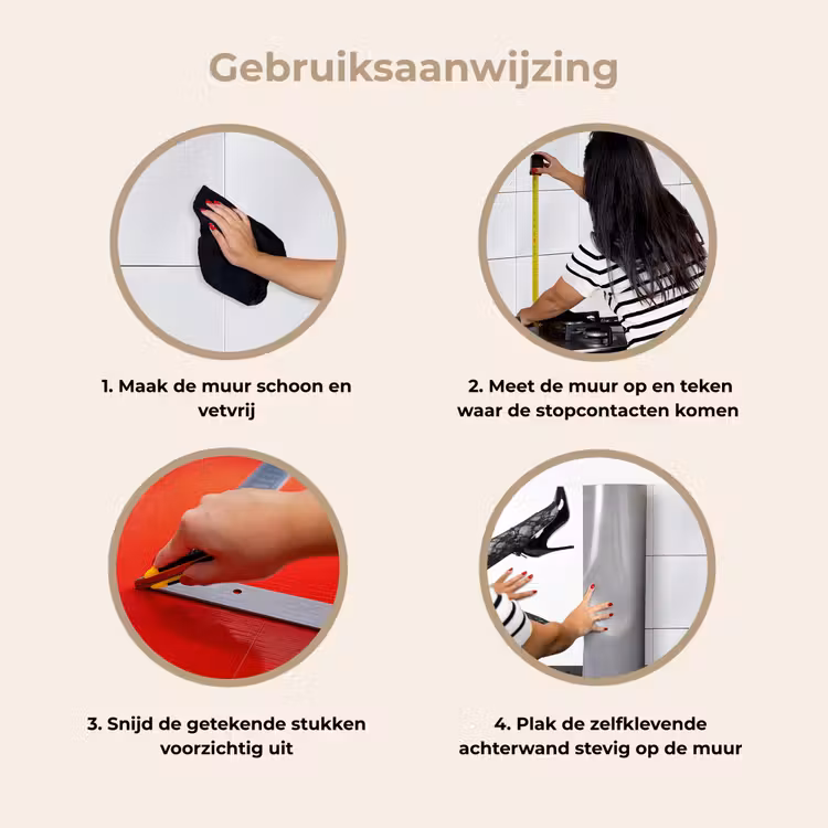 Keuken achterwand - Benen - Kant - Hakken - Zwart - Wit - Uitdagend — 7