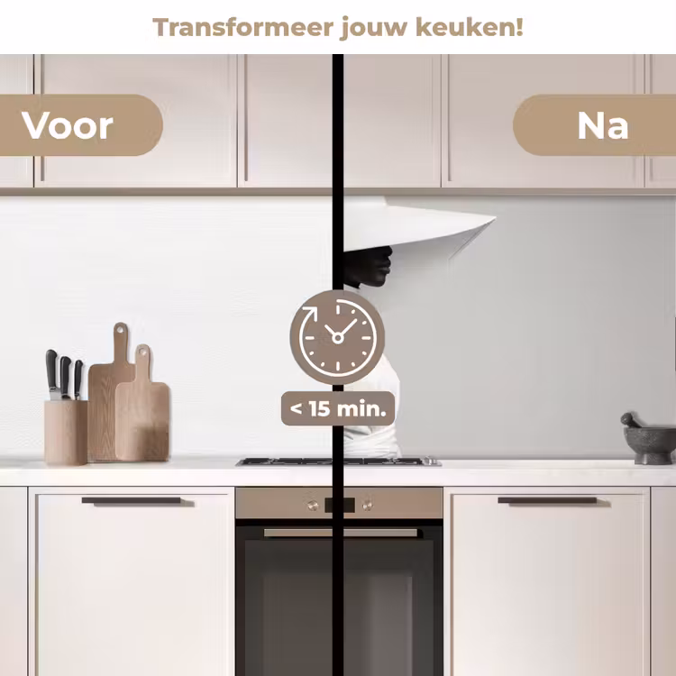 Keuken achterwand - Vrouw - Profiel - Hoed - Zwart - Wit - Minimalistisch — 2
