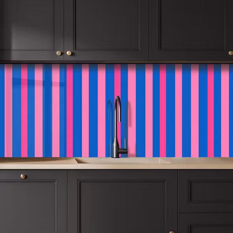Keuken achterwand - Modern - Optisch - Roze — 6