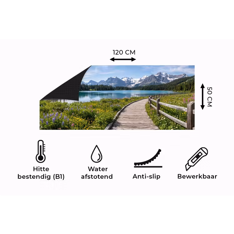 Keukenloper - Bergen - Meer - Landschap - Blauw — 5