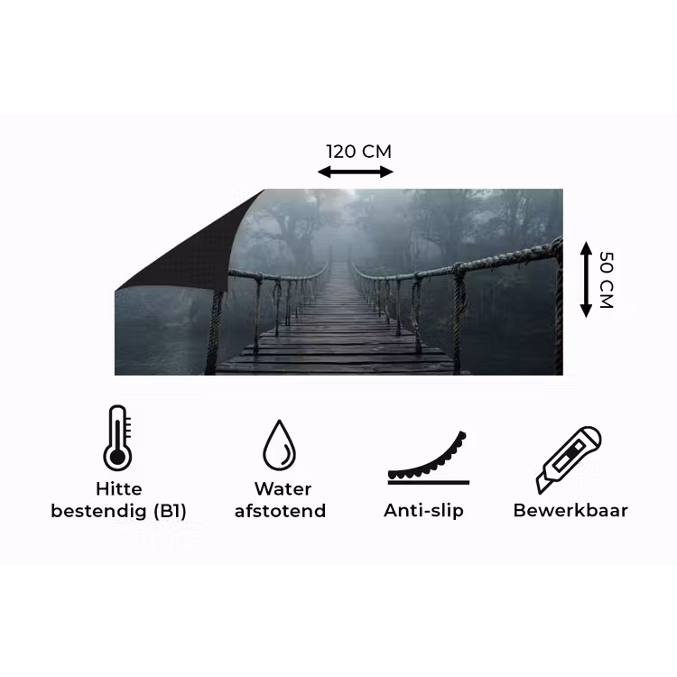 Keukenloper - Brug - Jungle - Mist - Natuur — 5