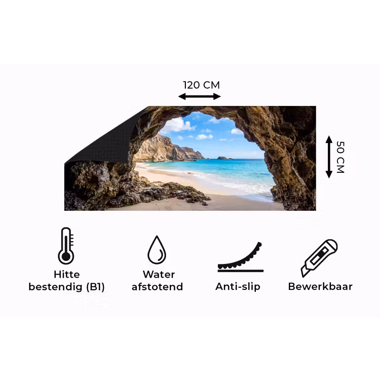 Keukenloper - Grot - Strand - Zee - Blauw — 5