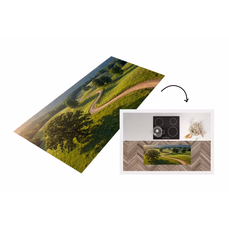 Keukenloper - Weg - Weide - Natuur - Groen — 1