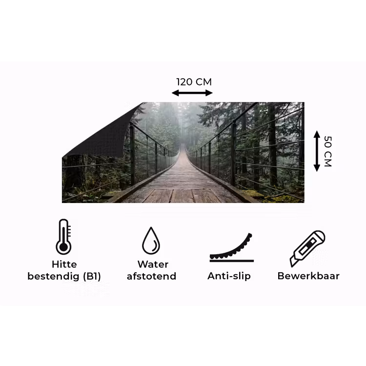 Keukenloper - Brug - Bos - Mist - Natuur — 5