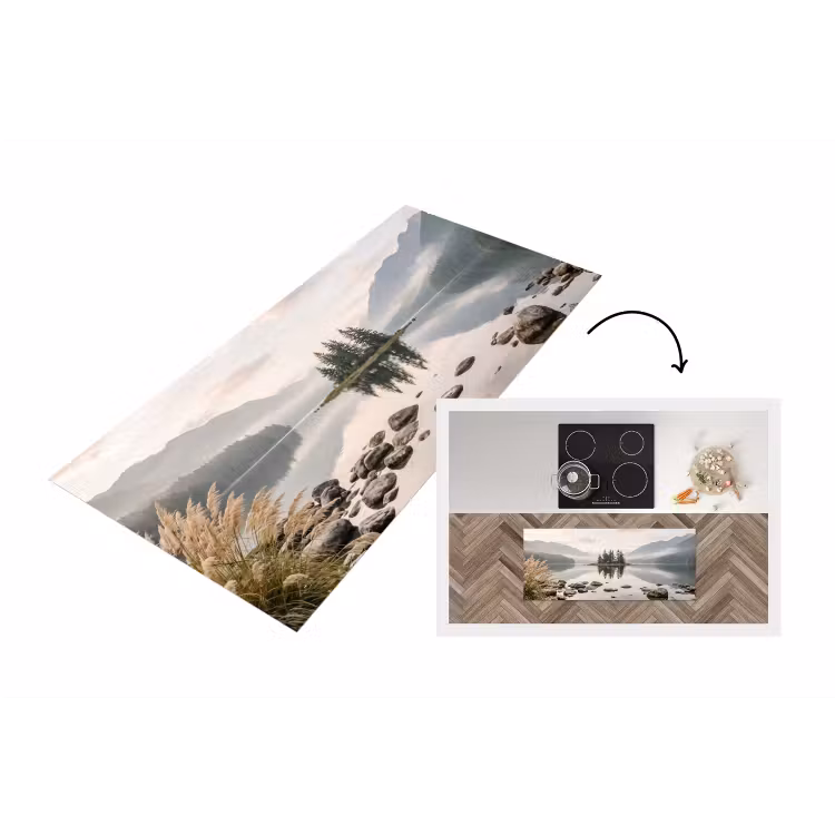 Keukenloper - Meer - Bergen - Landschap - Groen — 1