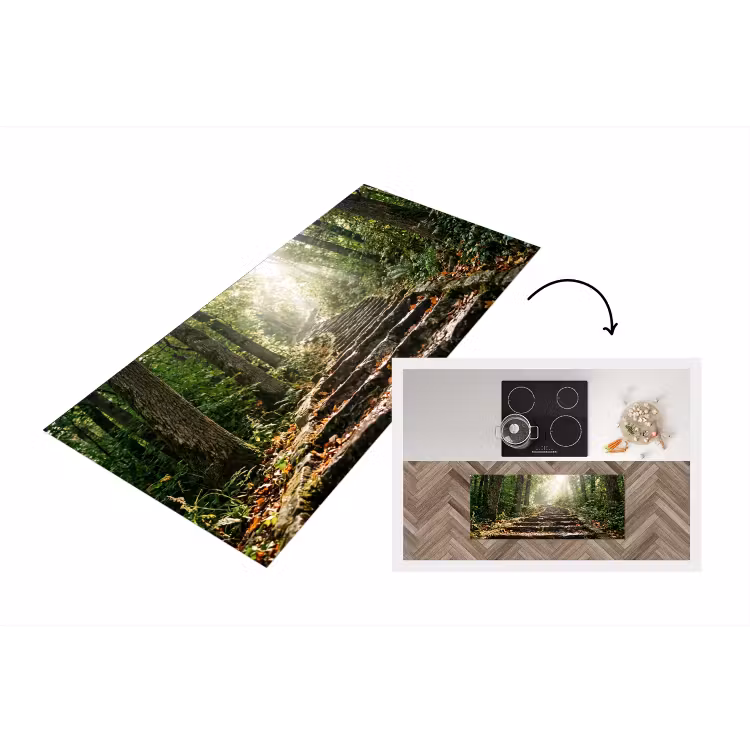 Keukenloper - Stenen - Trap - Bos - Natuur — 1
