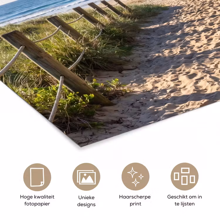 Poster - Strand - Zandpad - Oceaan - Natuur — 5