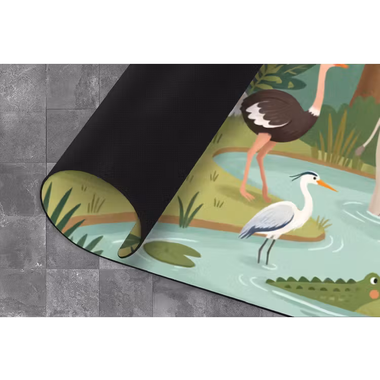 Keukenloper - Jungle - Oase - Dieren - Kleurrijk — 4
