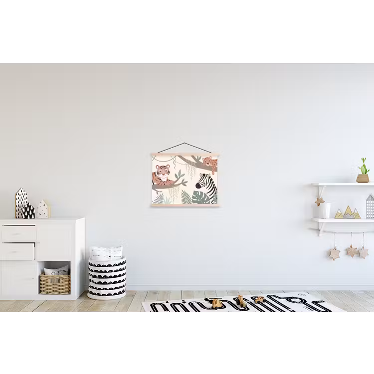 Schoolplaat - Jungle - Rustiek - Pastel — 3