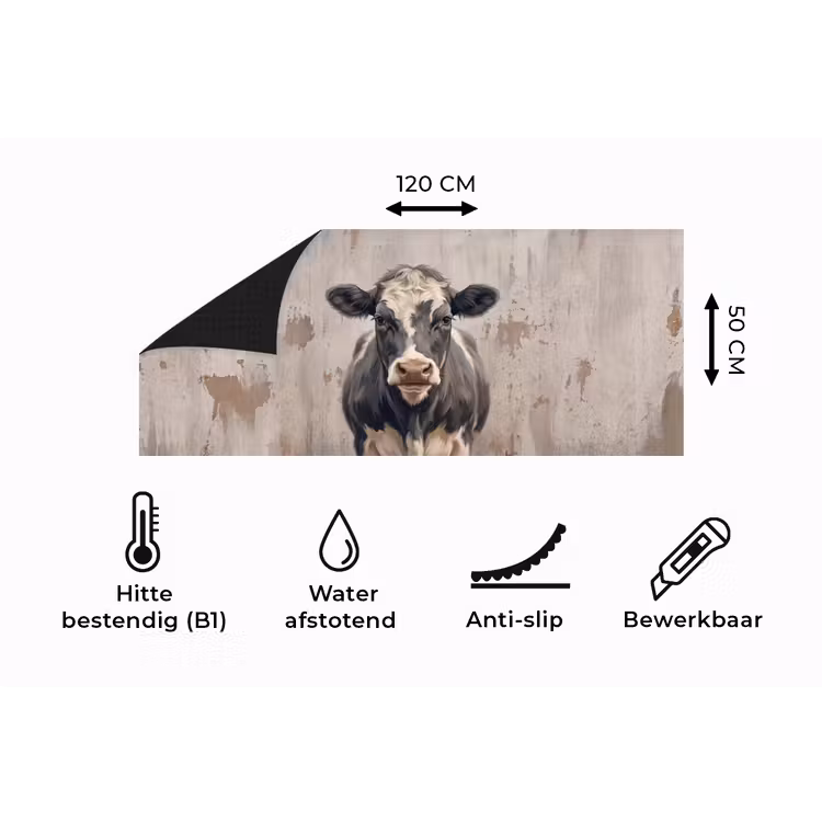 Keukenloper - Koe - Portret - Dieren - Modern — 5