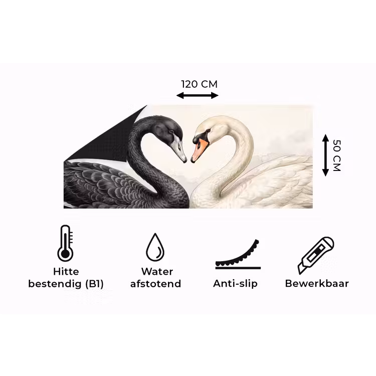 Keukenloper - Zwanen - Hartvorm - Dieren — 5
