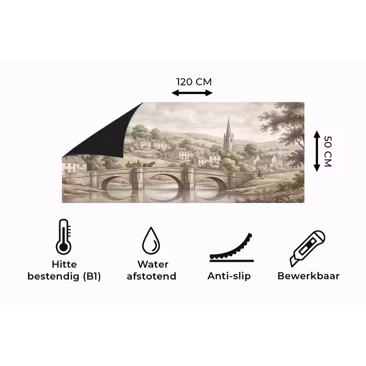 Keukenloper - Dorp - Brug - Uitzicht - Groen — 5