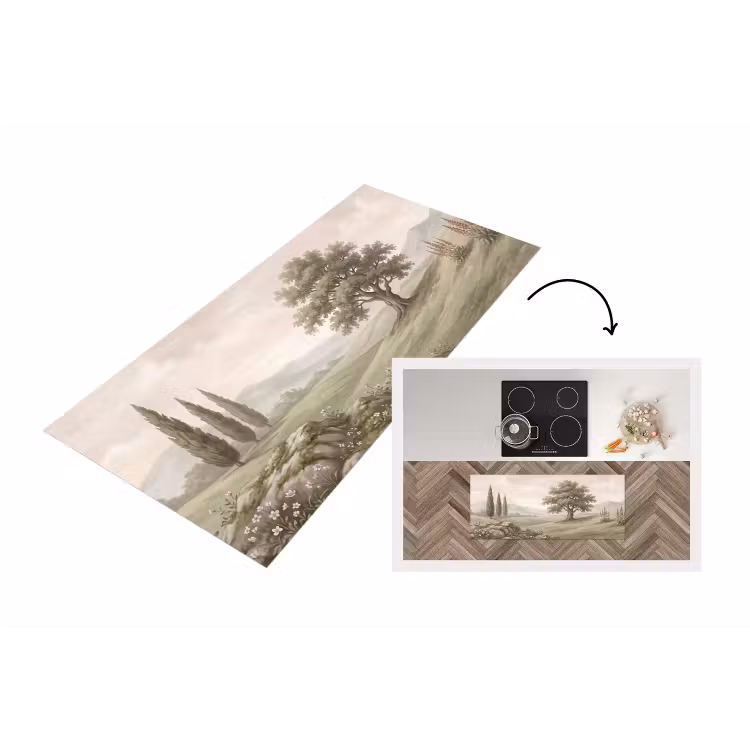 Keukenloper - Heuvellandschap - Bomen - Natuur - Groen — 1