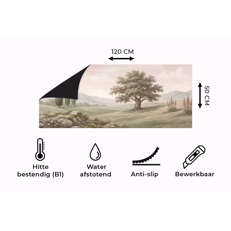 Keukenloper - Heuvellandschap - Bomen - Natuur - Groen — 5