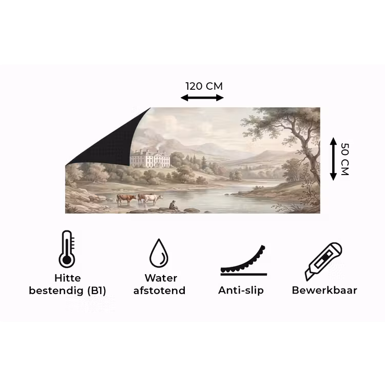 Keukenloper - Landhuis - Rivier - Vee — 5