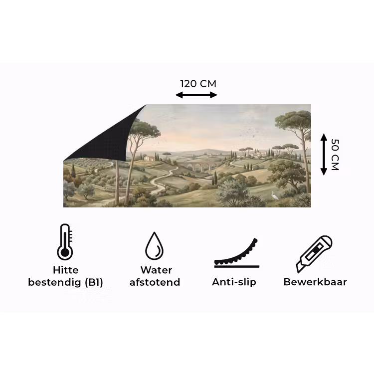 Keukenloper - Landschap - Heuvels - Zandpad - Groen — 5