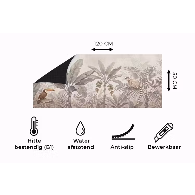 Keukenloper - Natuur - Jungle - Ringstaartmaki - Bruin — 5