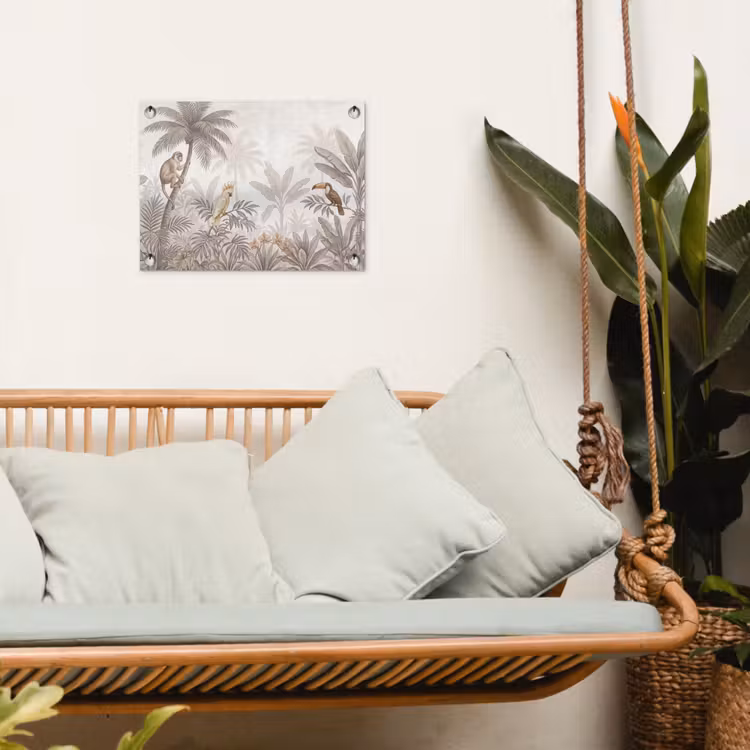 Tuinposter - Jungle - Dieren - Palmbomen — 5