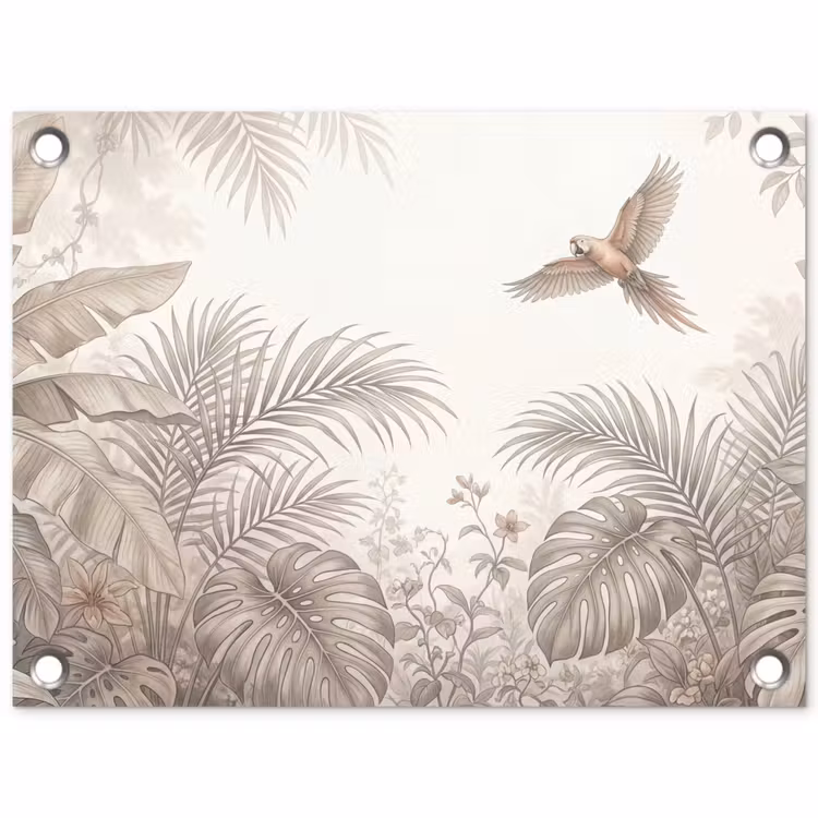 Tuinposter - Papagaai - Jungle - Tropisch — 1