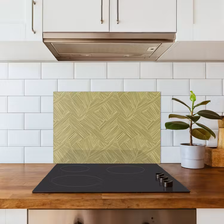 Spatscherm keuken - Abstract - Modern - Groen — 6